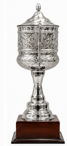 Stainless Steel <b>Trophy</b> <b>Cup</b> Set For Competition Winner Runner Up 3rd Position Award Display - Product Image 4