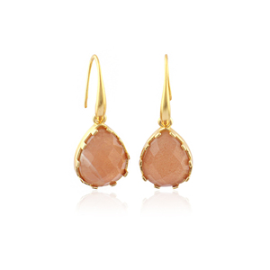 Unique Classic Luxury 18k Gold Plated Brass Statement Fashion Drop <b>Earring's</b> For Women's Wholesale Style Minimalist Jewelry - Product Image 6