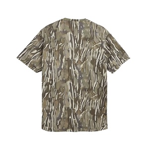 เสื้อยืดลายพรางพิมพ์ลายดิจิตอลแบบสั่งทำขายส่งสำหรับผู้ชาย แขนสั้น เสื้อยืดลายพรางสำหรับล่าสัตว์ - Product Image 4