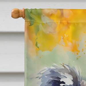 Koala Grand poteau multicolore pour porche Bannière décorative de jardin Illustration Drapeau de maison en polyester durable - Product Image 3