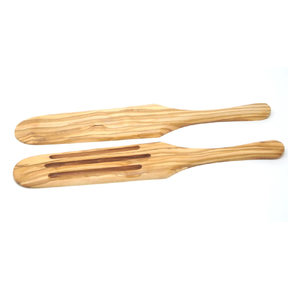 Ensemble de spatules en bois, 2 pièces, qualité alimentaire, lavage à la main uniquement, ustensiles pour mélanger les salades, outils de cuisine au prix le plus bas - Product Image 3