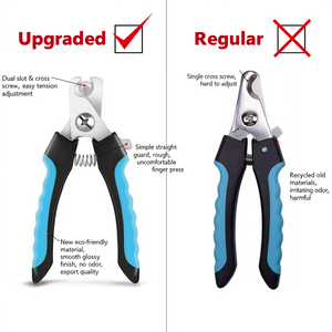 Cortauñas de Acero Inoxidable para Perros y Gatos con Protector de Seguridad, Mango Ergonómico y Muelle Incorporado - Product Image 4