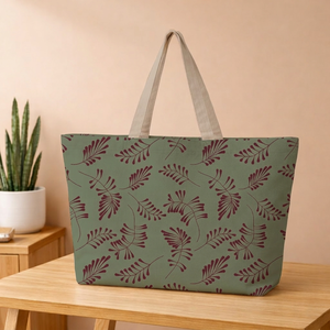 Cotton Canvas Tote <b>Bag</b> Reusable Eco Friendly Shopping <b>Bag</b> with Strong Handles, <b>Foldable</b> Grocery <b>Bag</b> - Product Image 3
