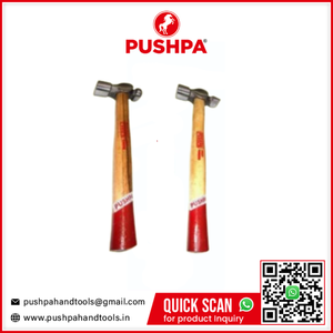 Heavy Duty Ball Pein Hammer Wooden Handle Forged Carbon Steel Head Metal Working <b>Hand</b> <b>Tool</b> - Product Image 2