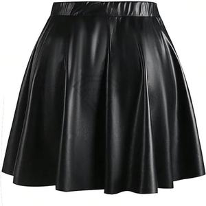 กระโปรงหนังแท้สตรีทคลับกระโปรงหนังแฟชั่นสตรีทแวร์ - Product Image 6