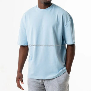 เสื้อยืดโอเวอร์ไซส์ผู้ชาย ผ้าฝ้าย 100% ขายส่ง ทรงหลวม น้ำหนัก 300 กรัม พิมพ์ลายได้ คอกลม ปรับแต่งได้ - Product Image 6