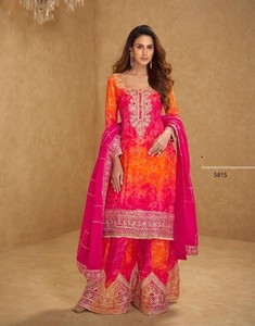 Dhwaja Export Chinon - Costume cousu taille unique avec broderie - Product Image 3