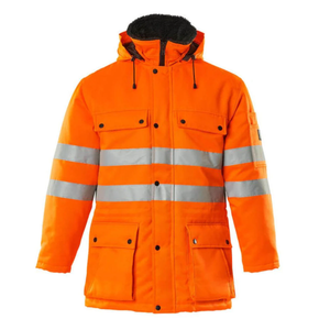 High Performance Outdoor Safety Men Hi Vis Working <b>Jackets</b> Reflective Material Comfortable Fit Durable Safety <b>Jackets</b> - Product Image 4