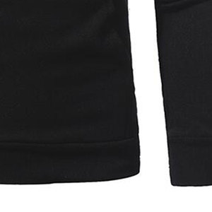 Sweat-shirt à capuche pour homme, coupe ajustée, cordon de serrage contrastant, décontracté - Product Image 2