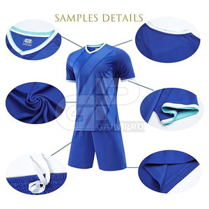 Uniforme de fútbol listo para el partido, material que absorbe el sudor, diseñado para entrenamiento de alta intensidad y comodidad el día del partido. - Product Image 4