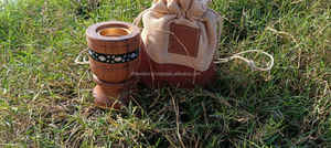 Brûleur d'encens bakhoor moderne de luxe en nacre, design arabe artisanal, cadeau pour le ramadan et l'Aïd - Product Image 4