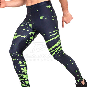 Service OEM : Leggings de compression pour hommes, sur mesure, séchage rapide, vêtements de fitness, leggings de compression à prix de gros - Product Image 3