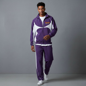 High Quality Men Windbreaker Tracksuit Stylish Athletic Set Lightweight Sports Jacket Comfortable Fitness <b>Jogger</b> Pants Running - Product Image 4