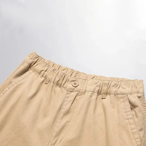 กางเกงคาร์โก้ลำลองสไตล์สตรีทแวร์ น้ำหนักเบา ปักลาย ทนทาน มีกระเป๋าหลายช่อง เอวยางยืด เหมาะสำหรับฤดูร้อน รับทำโลโก้ตามสั่ง บริการ OEM - Product Image 5