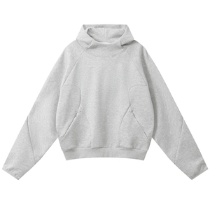 Customized Cotton <b>Hoodie</b> Casual Streetwear Pullover Men Women Unisex DTG Printing DTF Printing Supplier OEM - Product Image 5