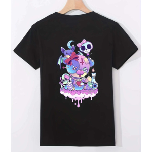 Camiseta de Verano para Mujer, Última Moda, con Logotipo Personalizado Bordado, 100% Algodón, Impresión de Alta Calidad, Decoración con Botones, Precio Bajo - Product Image 1