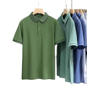 Nouvelle Collection T-shirt Homme 100% Coton Infroissable à Manches Courtes Boutonné Décontracté Prix Abordable Vente en Gros Orienté Exportation OEM - Product Image 3