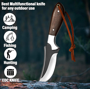 Cuchillo de Caza Artesanal de Primera Calidad de BA Enterprises, con Funda de Cuero y Mango Premium, el Mejor Regalo para Novios - Product Image 6