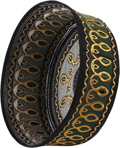 Casquette de prière musulmane la plus vendue en gros, personnalisable, imperméable, extensible, brodée, pour hommes, OEM - Product Image 6