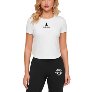 Women’s Premium Cotton <b>T</b> <b>Shirt</b> Wholesale Crew Neck Short Sleeve Custom Logo Apparel Supplier - Product Image 6