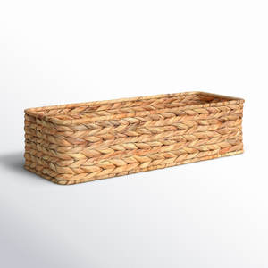 Panier tissé décoratif rustique Organisateur de rangement pratique - Product Image 4