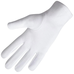 Gants maçonniques de haute qualité 100% coton, logo personnalisé brodé, sport, extérieur, toutes saisons, pour les francs-maçons - Product Image 6