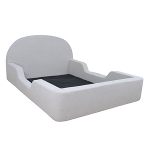Cama infantil de espuma para bebés, moderna, de alta densidad, tapizada, con 1 año de garantía, para bebés y niños, muebles para dormitorio infantil - Product Image 3