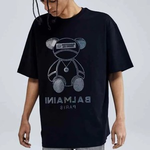 New Arrivals 100% Cotton Knitted Breathable Eco-Friendly Short Sleeve Regular Fit O-Neck Men's T-Shirts - Product Image 1