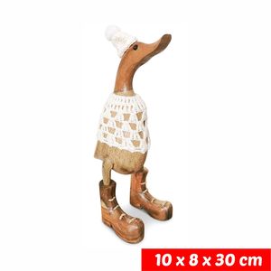 Artisanat en bambou tricoté en forme de canard - Product Image 2