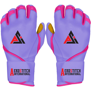 Gants de frappeur de baseball en cuir véritable de haute qualité, professionnels et personnalisés, protection des mains pour la position de receveur - Product Image 1