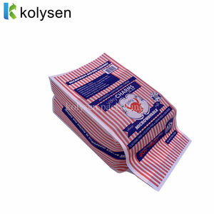 Embalaje de palomitas de maíz para <span class=keywords><strong>microondas</strong></span> a prueba de grasa, excelente bolsa de papel de película reflectante para horno de palomitas de maíz, segura y conveniente - Product Image 3