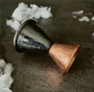 Best Quality Copper Beer Jigger Glass Wine And Beer Jigger Glass Awesome Design <b>Measuring</b> Copper Jigger Glass - Product Image 3
