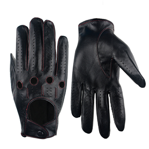 OEM ODM Leather Driving <b>Gloves</b> Men Premium Cowhide Racing <b>Gloves</b> Custom Logo Car Driving <b>Gloves</b> - Product Image 4