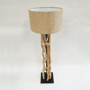 Liana Standing Lamp Decorative Exotic Style Wooden lamp for Home Interior Bedroom Living Room Hotel - Product Image 3