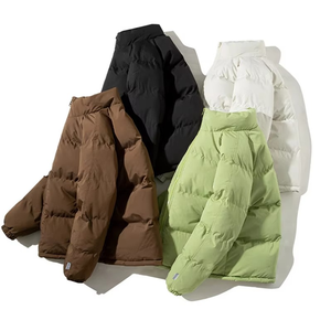 2026 New Fashion Casual Thick <b>Warm</b> Zipper Stylish Lightweight Men's Puffer <b>Jackets</b> 100% Eco-Friendly Quick Dry Breathable - Product Image 3