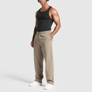 2026 New Arrival High Quality Man Trouser Fleece Breathable Quick Dry Pants Outdoor Men <b>Stacked</b> <b>Joggers</b> Pants Men - Product Image 1