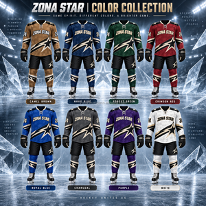 Custom Air <b>Knit</b> Hockey Jersey <b>Kit</b> Sublimated Breathable Mesh Hockey Shirt Pants Socks Set Wholesale Youth Adult OEM Team Wear - Product Image 6