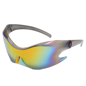 Lunettes de soleil sportives surdimensionnées, nouvelle collection, pour le cyclisme en extérieur, protection solaire. - Product Image 5