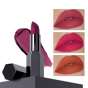 ลิปสติกเนื้อแมทกำมะหยี่ติดทนนาน กันน้ำ สีนู้ดเนื้อครีม คุณภาพสูง ไม่เหนียวเหนอะหนะ พร้อมโลโก้สั่งทำได้ - Product Image 1