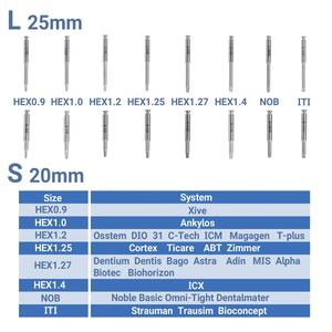 Kit de prothèse d'implant dentaire, clé universelle, ensemble d'instruments tournevis en acier 16 pièces, certifié CE, garantie 1 an, par Grip Surgical - Product Image 2