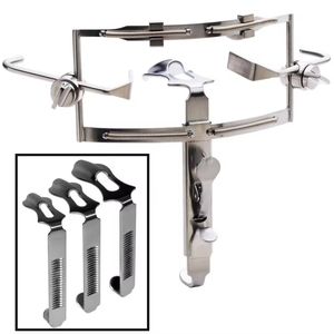 Stainless Steel Laboratory Flask Holder Retort <b>Ring</b> Clamp <b>Adjustable</b> Lab Stand Support for Beaker Flask Glassware - Product Image 1