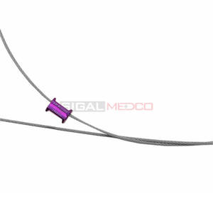 60 CM German Stainless Steel <b>Cable</b> <b>Needle</b> Lock Strong Durable Medical Grade CE Certified Manual Surgical Orthopedic Implant - Product Image 3