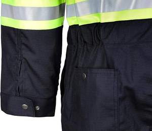 Combinaison FR haute visibilité 6oz légère, anti-déchirure, ignifuge/résistante aux flammes, conforme à la norme ANSI 107 - Product Image 6