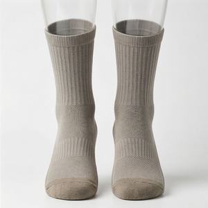 Chaussettes de randonnée en acrylique pour hommes, chaussettes de sport rembourrées, logo personnalisé, respirantes, durables, chaudes, douces, couleur personnalisée, paires - Product Image 1
