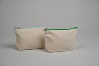 Sac à fermeture éclair de qualité supérieure, nouvelle mode, étui de rangement en toile pour cosmétiques, fabriqué en Inde