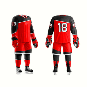 Uniforme de hockey sur glace conçu pour la performance avec un tissu durable offrant une résistance fiable pour les matchs compétitifs - Product Image 5