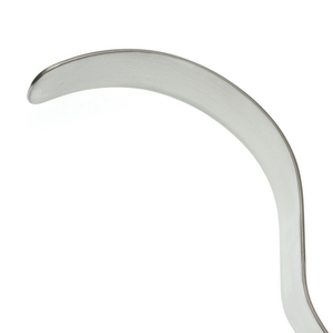 Retractor Deaver No. 1 1/2 de 1 pulgada sin mango, de acero inoxidable quirúrgico, retractor manual para tejidos profundos, herramienta médica quirúrgica - Product Image 4
