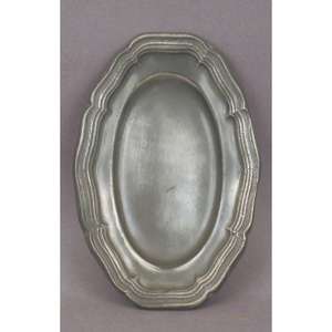 Assiette ovale en laiton, style antique, pour restaurant, hôtel, service de restauration, assiettes et plats anciens - Product Image 1