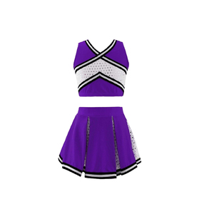 Uniformes de cheerleading sur mesure à prix avantageux pour les sports de plein air / Nouveaux uniformes de cheerleading en promotion pour l'entraînement - Product Image 3