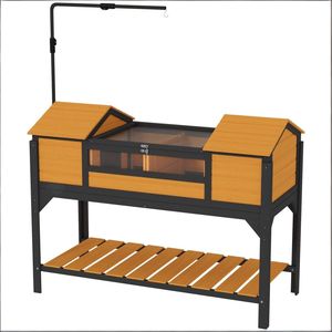 Casetta/Cuccia Moderna in Legno per Tartarughe e Criceti di Taglia Media e Piccola, per Uso Interno/Esterno - Product Image 2